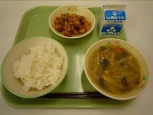 給食（平成30年３月7日）