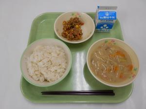 給食写真（２月22日）