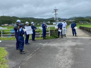 県下一斉防災点検