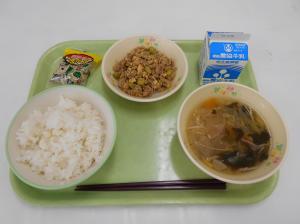 給食写真（３月19日）