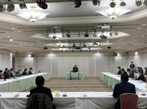 県市長会定例会の様子