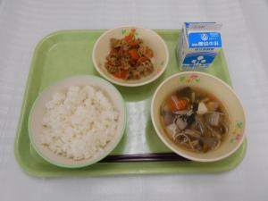 給食写真（10月25日）