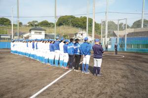 青山学院大学硬式野球部歓迎セレモニー