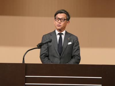 開会行事（市長あいさつ）